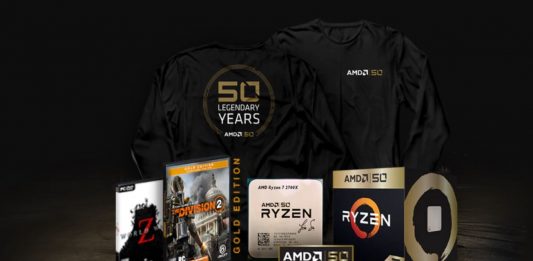 Juegos GRATIS y una camiseta con AMD 50 Aniversario