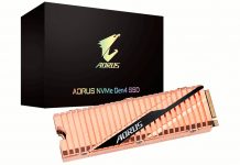GIGABYTE AORUS NVME GEN4 con disipador de COBRE GIGABYTE AORUS NVME GEN4 CON DISIPADOR DE COBRE