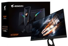 GIGABYTE AORUS KD25F, nuevo mejor monitor mundial
