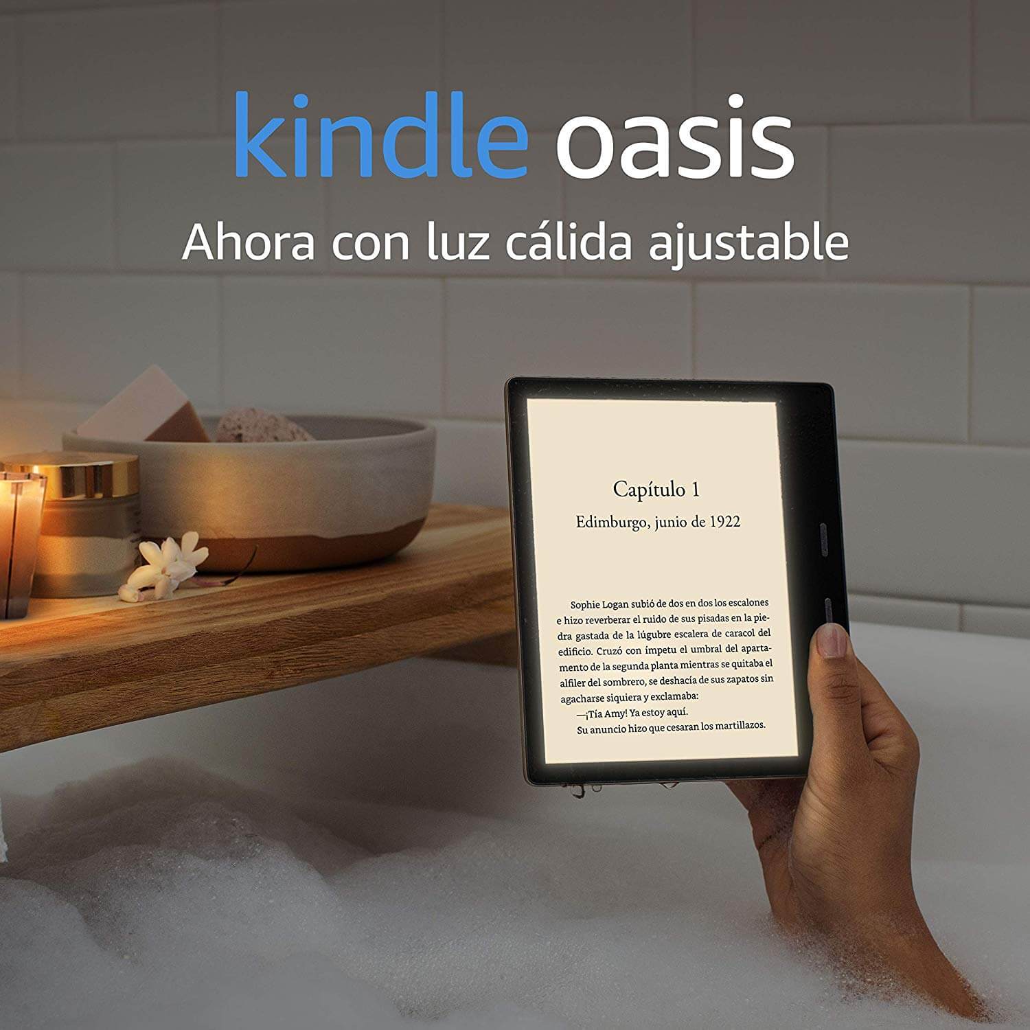 Kindle Oasis es lo nuevo de Amazon para leer
