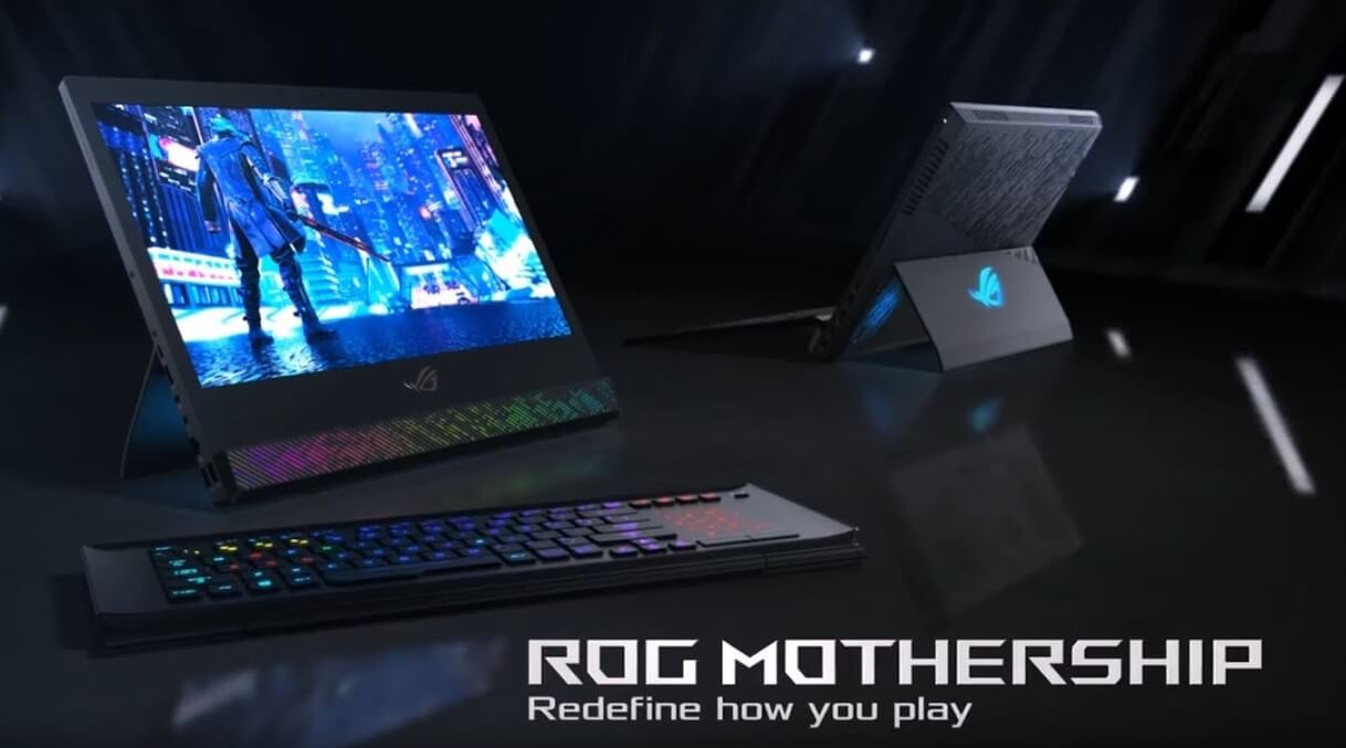 ROG Mothership, un 2 en 1: Potencia de PC en un portátil