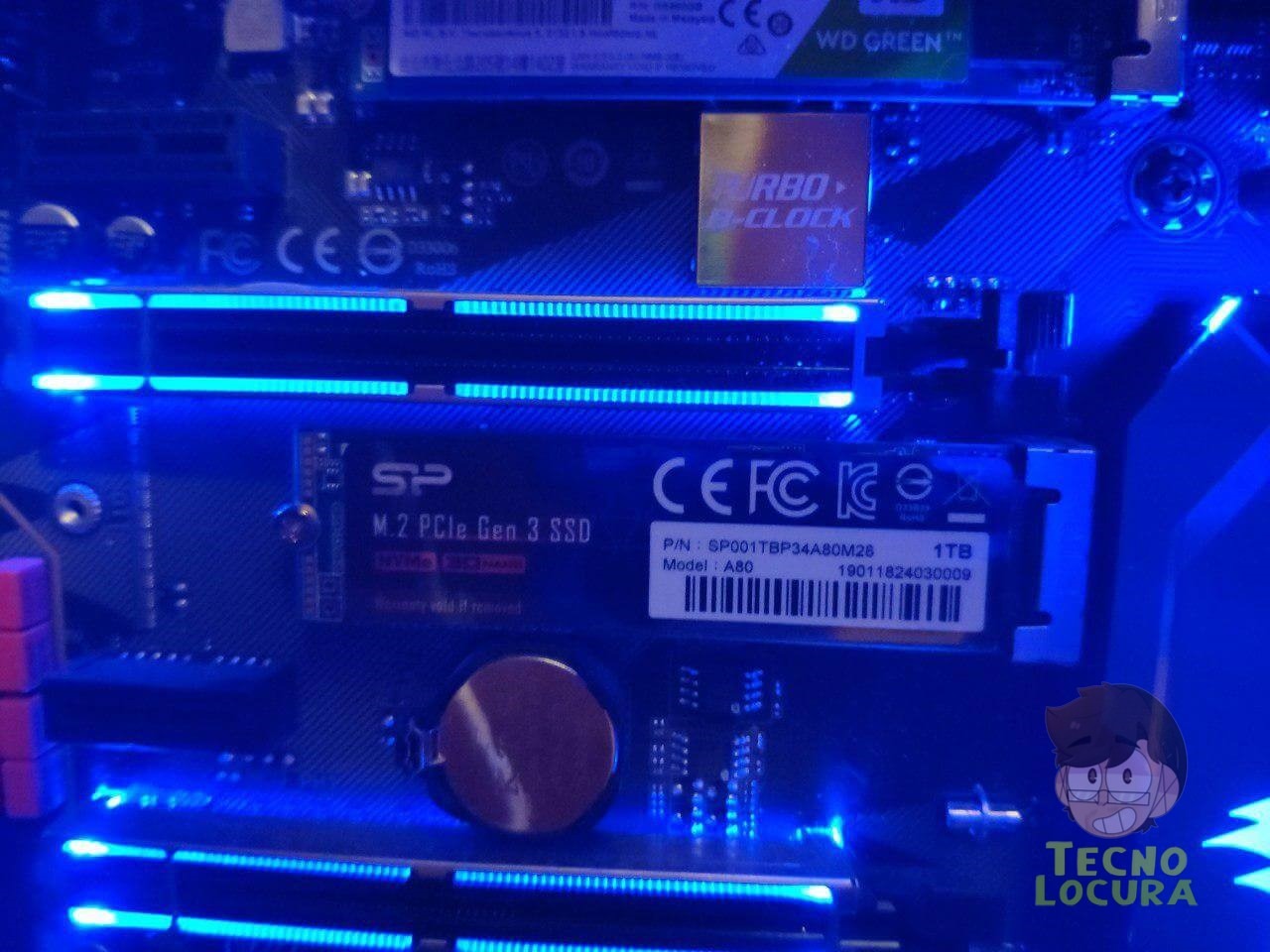 SP P34A80 PCIe Gen3x4: Review