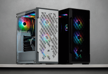 CORSAIR iCUE 220T RGB Airflow y iCUE SP RGB PRO CORSAIR iCUE 220T RGB Airflow y iCUE SP RGB PRO