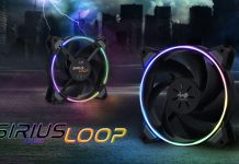 InWin SIRIUS LOOP, ventilador RGB de doble bucle InWin SIRIUS LOOP