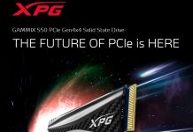 XPG GAMMIX S50, con una velocidad de 5000/4400MB XPG GAMMIX S50