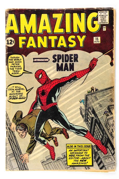 El primer cómic de Spider-Man sale a subasta