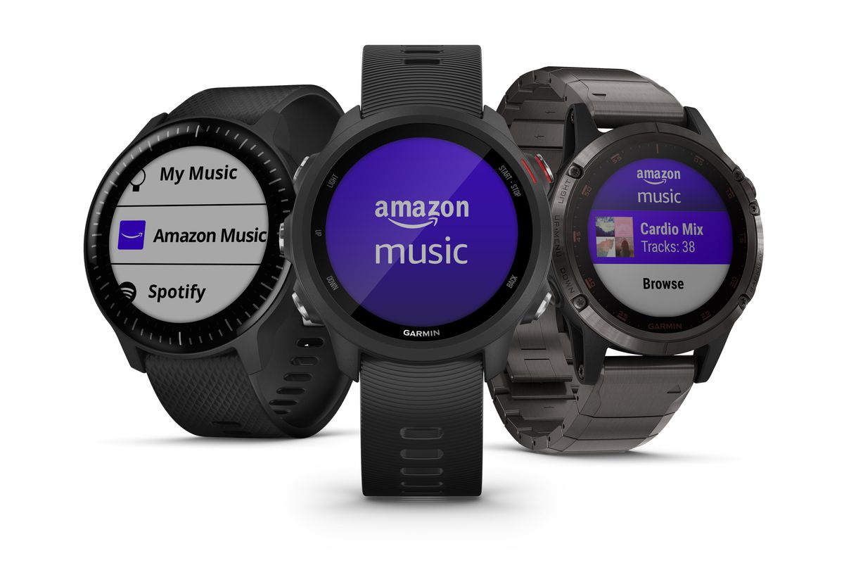 Amazon Music, disponible en los relojes Garmin