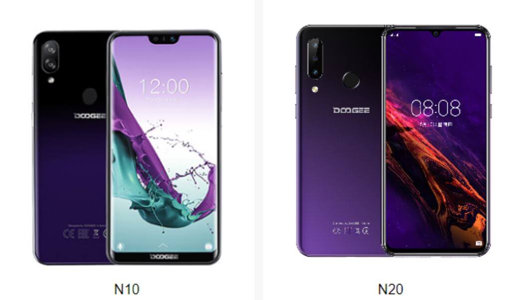 Doogee N20 vs N10