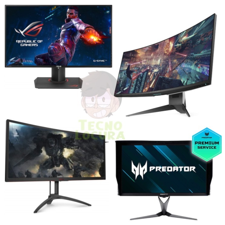 Los mejores monitores G-Sync de 2019