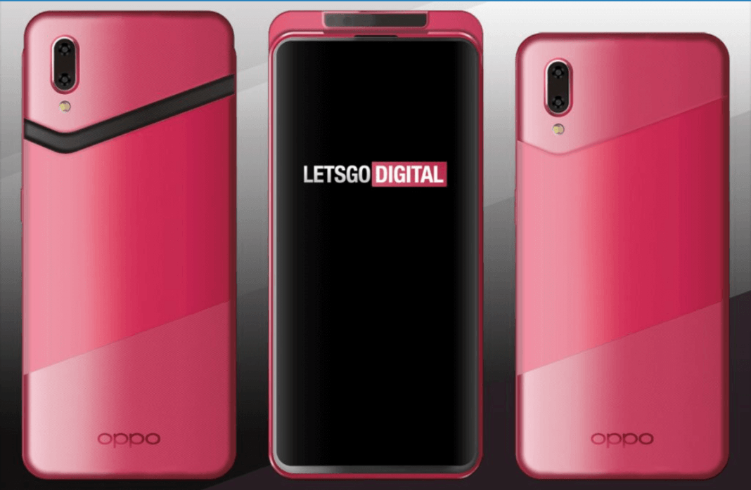 Oppo presenta patente para otro teléfono deslizante