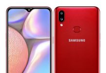 Samsung Galaxy A10s presentado en la India