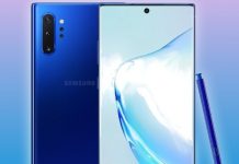 Galaxy Note 10+ color azul se filtra antes de su lanzamiento Samsung Galaxy Note 10+