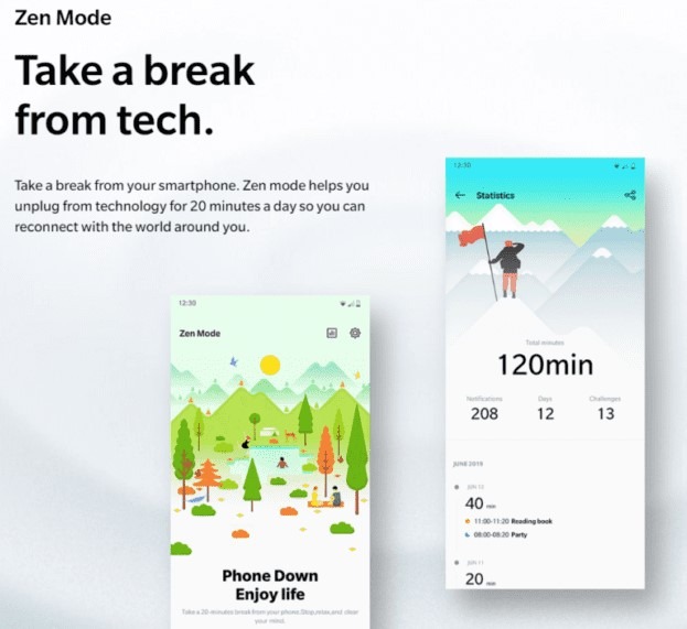 ¿Qué es el Modo Zen de OnePlus¿Cómo se ha diseñado