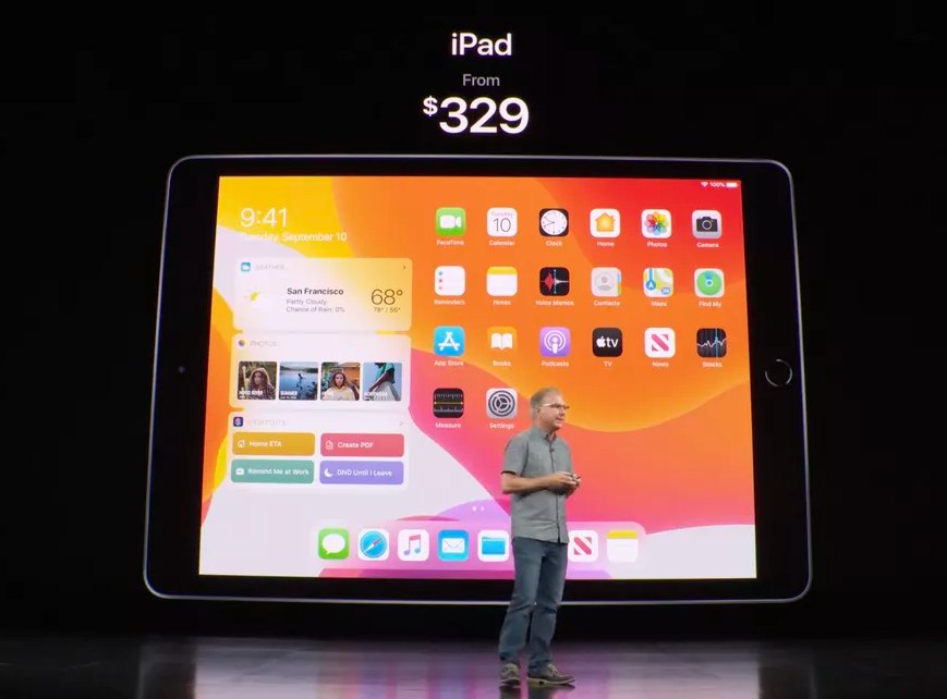Nuevo iPad 2019 de 10.2 pulgadas presentado