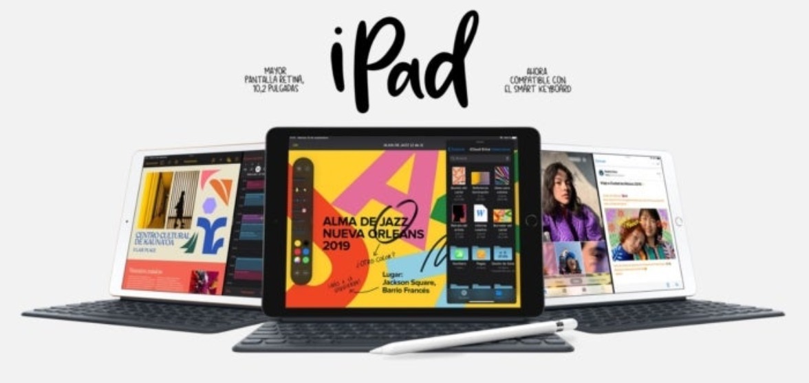 Nuevo iPad 2019 de 10.2 pulgadas presentado