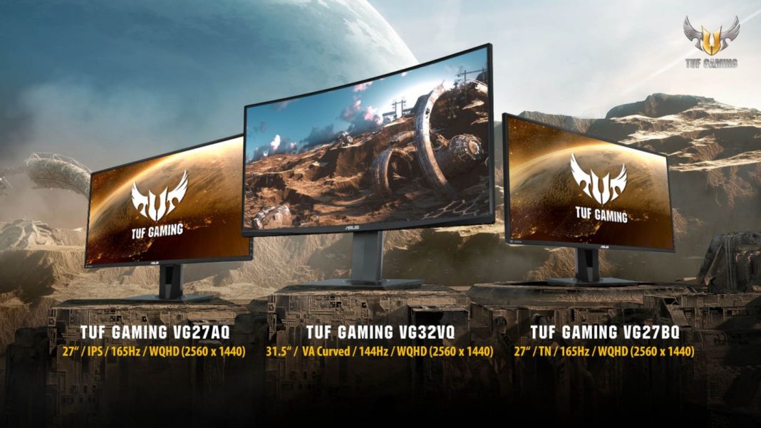 TUF Gaming VG32VQ, VG27AQ y VG27BQ: 1ms y sincronización adaptativa