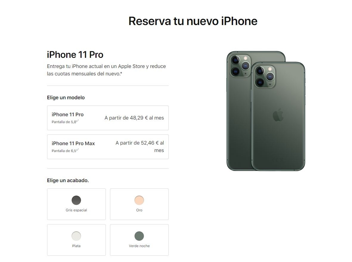 Ya puedes reservar iPhone 11 PRO MAX en España - TECNOLOCURA