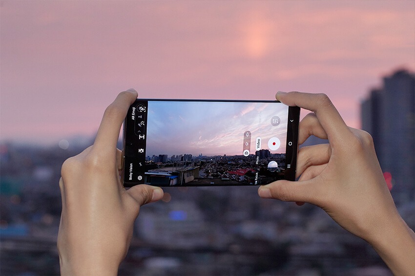 Seis consejos para grabar vídeos profesionales con Galaxy Note10