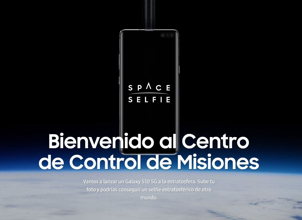 Cara Delevingne y Samsung, primer selfie del mundo enviado al espacio