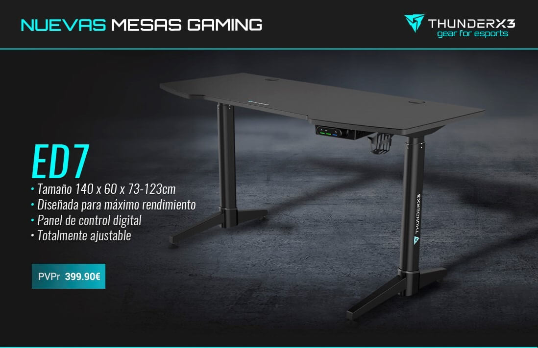 La revolución en escritorios gaming con estas mesas