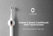Oclean X, cepillo de dientes inteligente con pantalla táctil Oclean X, cepillo de dientes inteligente con pantalla táctil