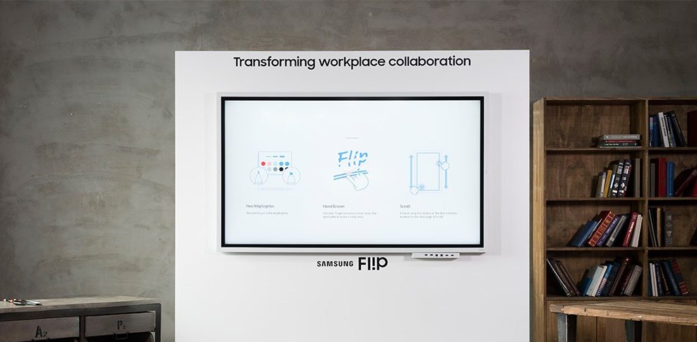 Samsung Flip 2, herramienta reuniones en el entorno digital