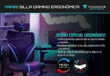 ThunderX3 YAMA1, silla gaming perfecta para calurosos