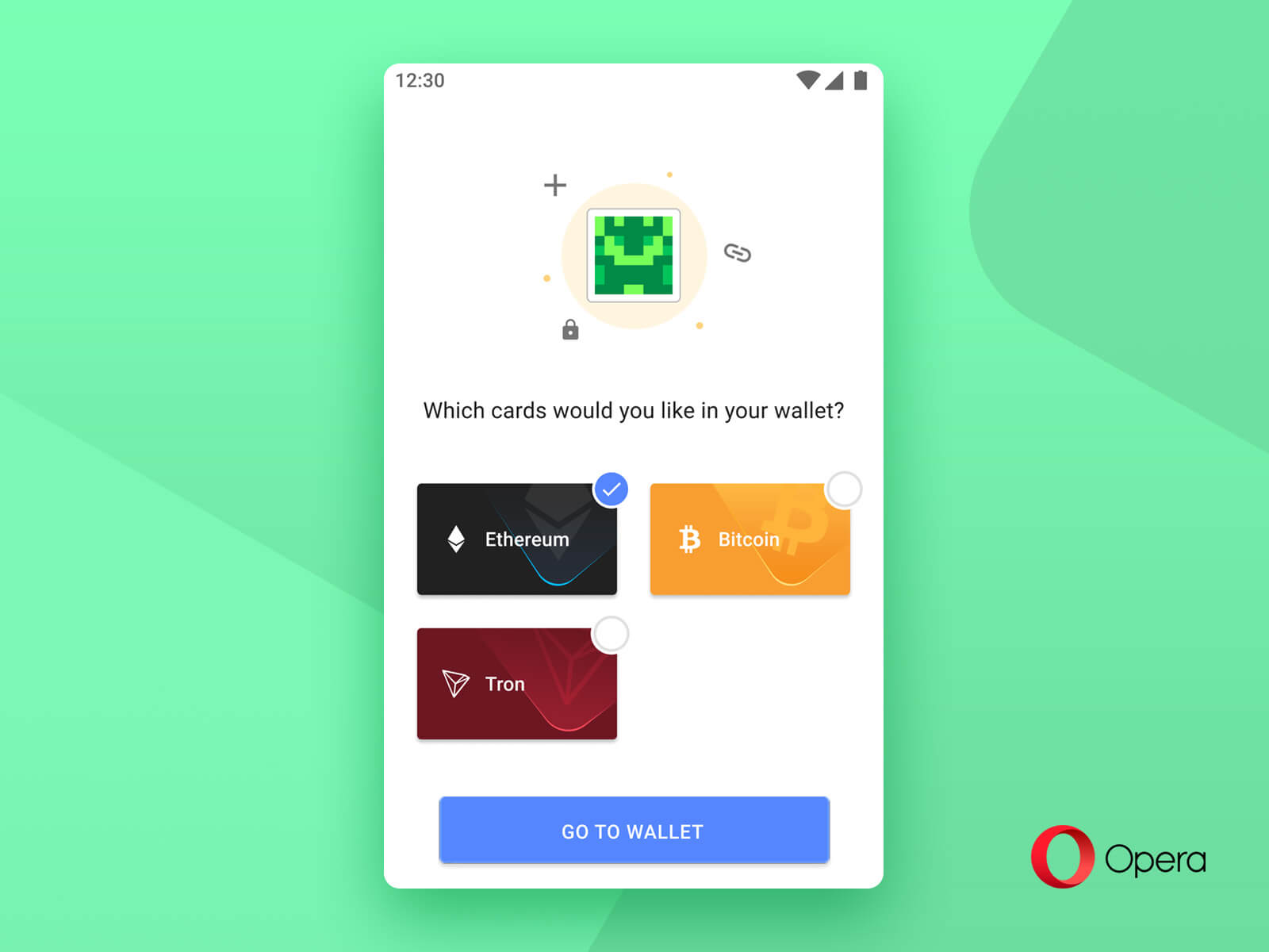 Opera nuevo diseño, soporte para Bitcoin y Tron