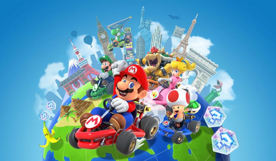 Mario Kart Tour obtuvo 20 millones de descargas el 1er día