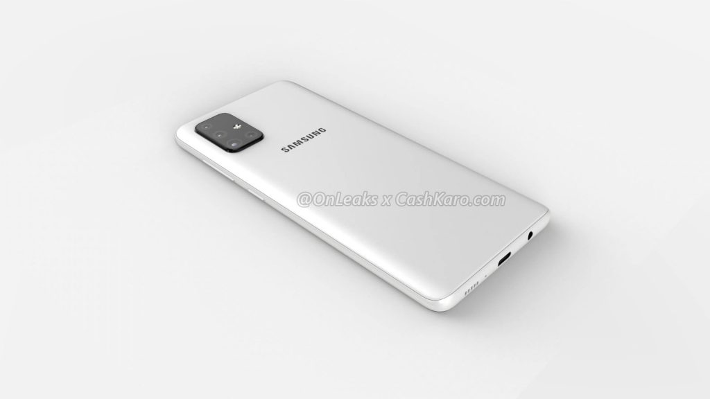 Sensores de cámara rectangular de Samsung