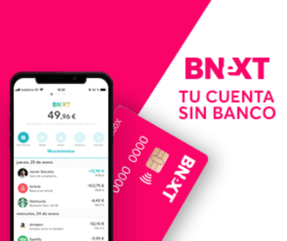 Gana 21€ con Bnext de la manera más sencilla y rápida