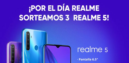 Uno de estos TRES realme 5 puede ser tuyo GRATIS