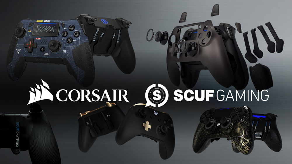 CORSAIR acuerda adquirir SCUF Gaming