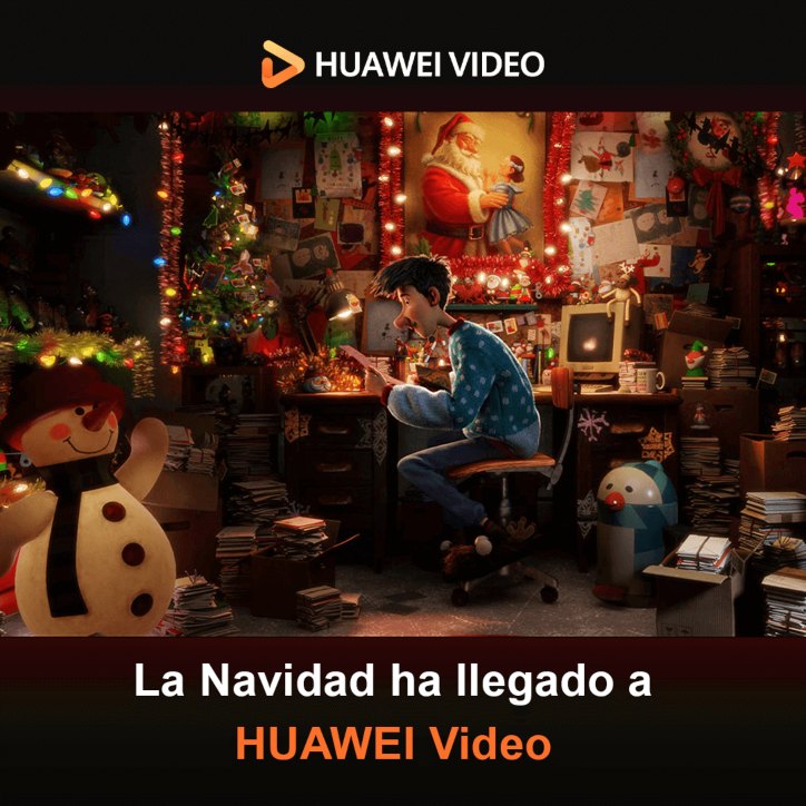 Contenido navideño en HUAWEI Video