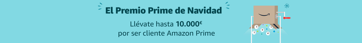 Gana un cheque regalo de hasta 10.000€ con Amazon Prime