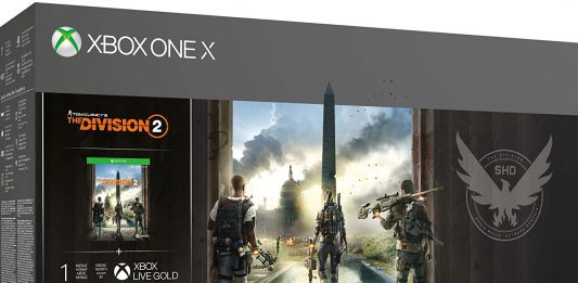 Microsoft Xbox One X - Consola 1 TB + The Division 2