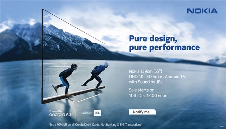 Nokia presenta una TV de 55 pulgadas 4K increíble