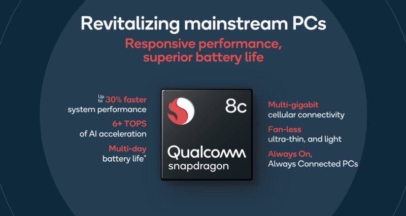 Snapdragon 8c