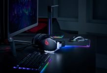 ROG Theta 7.1 , primer micro con cancelación de ruido IA