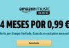 Amazon Music Unlimited: 4 meses por 0.99€. ¡Último día! Amazon Music Unlimited: 4 meses por 0.99€