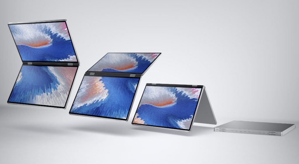 Dell Concept Ori y Duet, laptops de pantalla flexible para 2020
