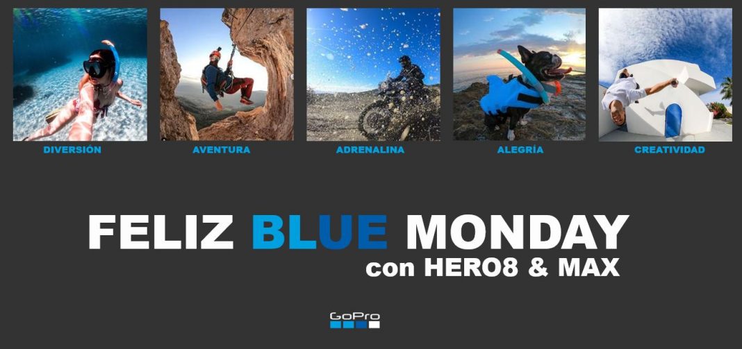 Feliz Blue Monday con HERO8 & MAX