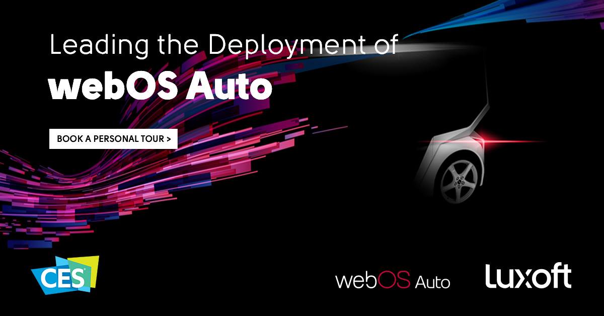 LG y Luxoft colaboran en el desarrollo de WebOS Auto