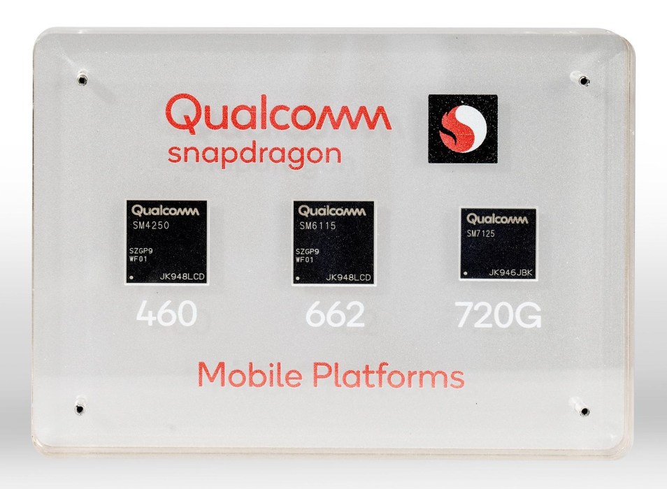 Qualcomm Snapdragon 720G, 662 y 460, nuevas CPU 4G