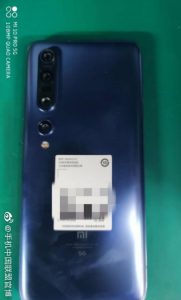 Xiaomi Mi 10 Pro y su cargador de 65W filtrados