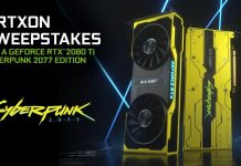 GeForce RTX 2080 Ti Cyberpunk 2077 Edition: SORTEO GeForce RTX 2080 Ti Cyberpunk 2077 Edition 200 unidades a SORTEO