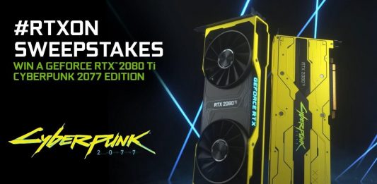 GeForce RTX 2080 Ti Cyberpunk 2077 Edition 200 unidades a SORTEO