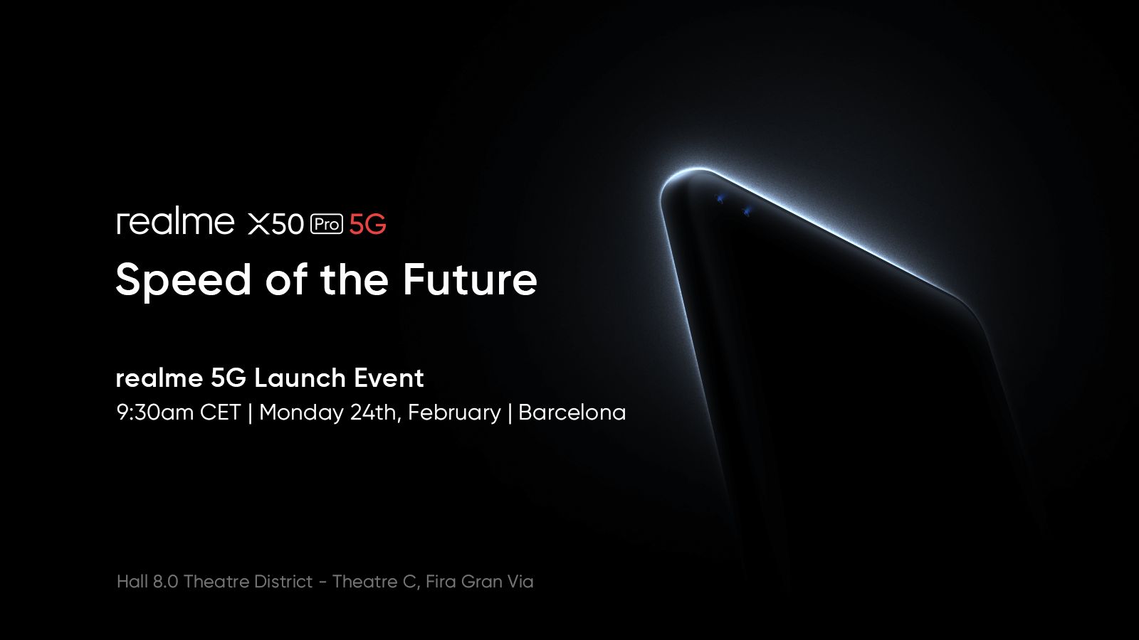 realme X50 Pro 5G se presentará en el MWC 2020