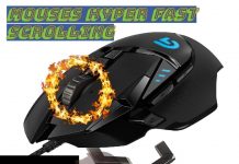 Ratones con rueda de desplazamiento infinita. Mouses hyper fast scrolling Ratones con rueda de desplazamiento infinita. Mouses hyper fast scrolling