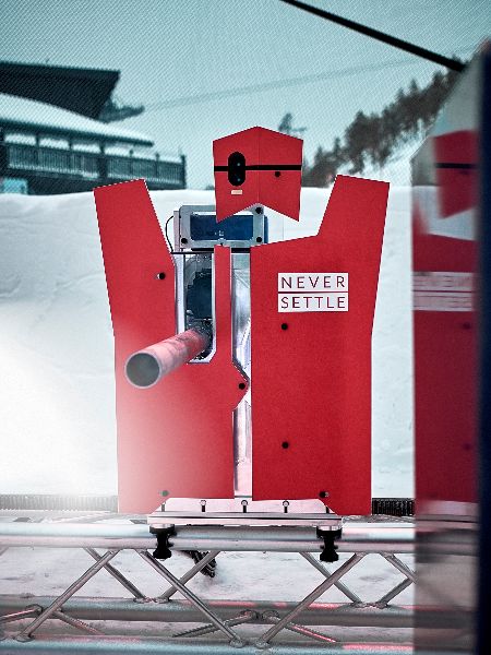 OnePlus_Snowbot Arena - Snowbot Battle, el primer combate 5G de la historia entre humanos y robots - tecnolocura (1)
